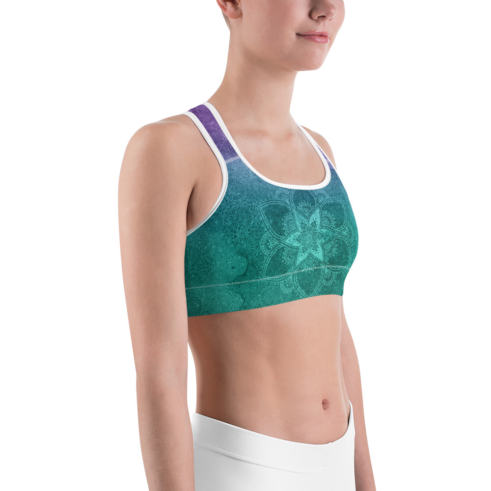 Squirrel Mandala Sports Bra - YogaVeda Balance